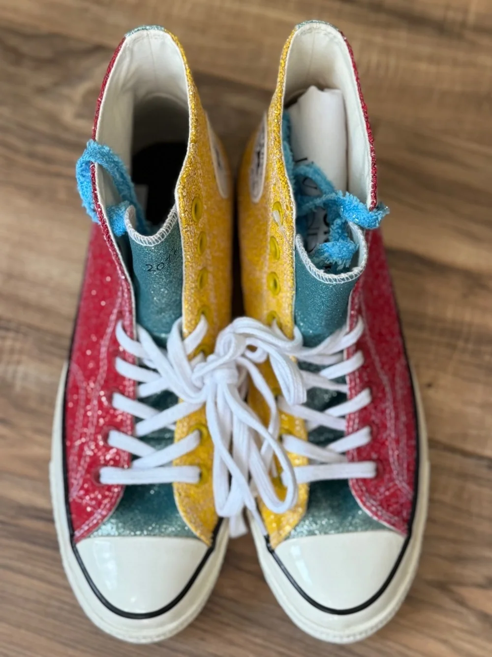 Converse X JW Anderson Glitter Pack Chuck Taylor 70 High Top